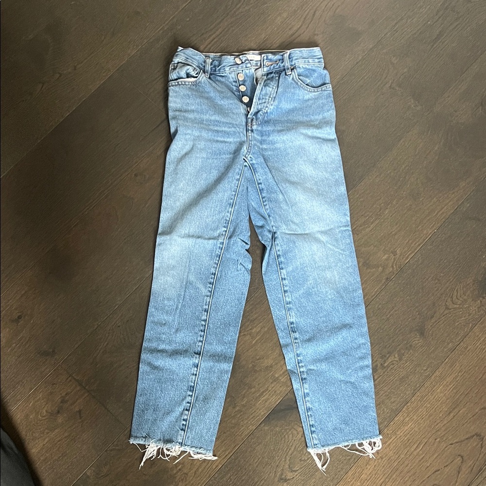 PacSun Light Blue Straight Leg Women's Jeans